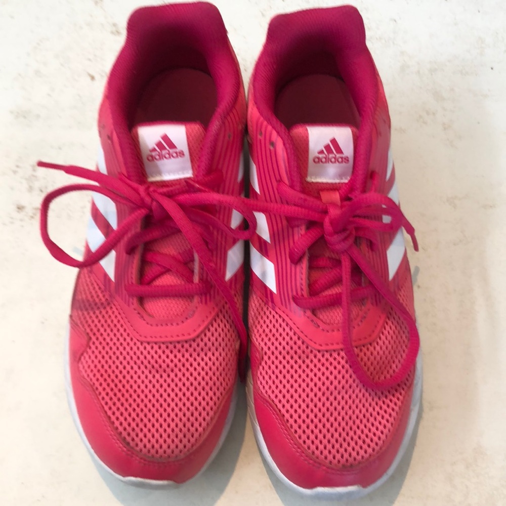 Adidas hot pink sneakers